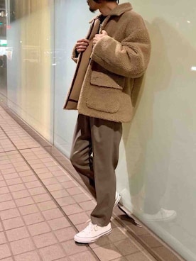 「ABAHOUSE（アバハウス）のアイテム」を使った、ABAHOUSE ONLINE MENSさん（メンズ・180cm）の秋コーディネート