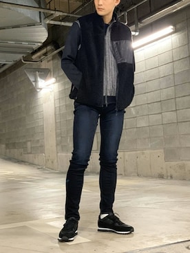 「5351 POUR LES HOMMES（ゴーサンゴーイチプールオム）のアイテム」を使った、ABAHOUSE ONLINE MENSさん（メンズ・180cm）の秋コーディネート