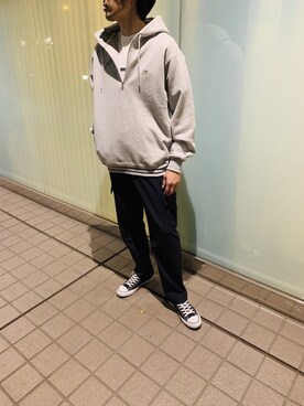 「ABAHOUSE（アバハウス）のアイテム（シューズ）」を使った、ABAHOUSE ONLINE MENSさん（メンズ・177cm）の冬コーディネート