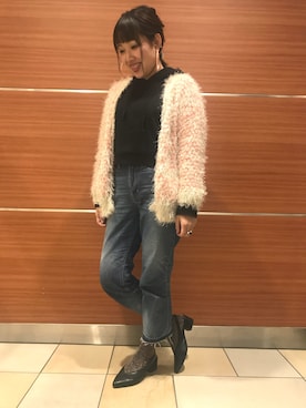 「ストラップシューズ」｜ORientalTRaffic さんすて岡山店さん（レディース・152cm）の冬コーディネート