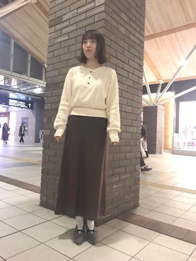 「アイテム（ブーティ、グレー系）」を使った、ORientalTRaffic さんすて岡山店さん（レディース・152cm）の秋コーディネート