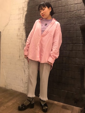 「Tabio（タビオ）のアイテム」を使った、ORientalTRaffic さんすて岡山店さん（レディース・152cm）の春コーディネート