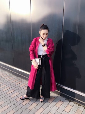 「NIXON（ニクソン）のアイテム」を使った、ORientalTRaffic さんすて岡山店さん（レディース・152cm）の春コーディネート