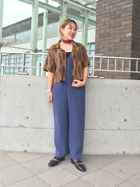 「大人トレンドカジュアル」｜ORientalTRaffic さんすて岡山店さん（レディース・152cm）の秋コーディネート