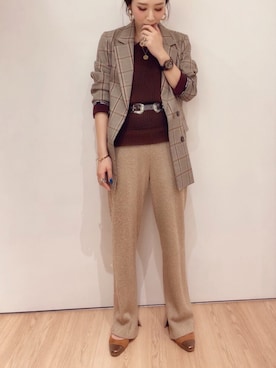 「Eimee Law（エイミーロウ）のアイテム」を使った、ORientalTRaffic さんすて岡山店さん（レディース・152cm）の秋コーディネート