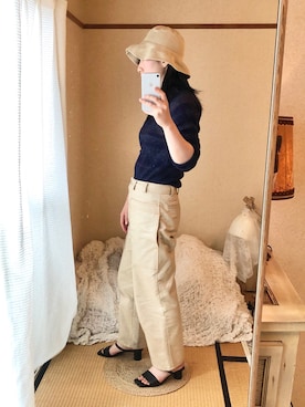 「Oriens JOURNAL STANDARD（オリエンス ジャーナルスタンダード）のアイテム（シューズ）」を使った、さおりさん（レディース・153cm）の春コーディネート