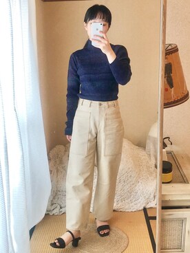 「Oriens JOURNAL STANDARD（オリエンス ジャーナルスタンダード）のアイテム（シューズ）」を使った、さおりさん（レディース・153cm）の春コーディネート