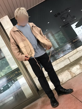 「秋のブラウンスタイル」｜「アイテム（マウンテンパーカー）」を使った、ゆうきさん（メンズ・168cm）の秋コーディネート