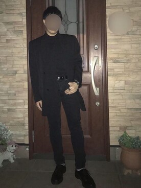 「Dr. Martens（ドクターマーチン）の［UNISEX/ユニセックス］Dr.Martens ドクターマーチン 3EYE GIBSON 1461 MONO 3ホール ギブソン シューズ（ドレスシューズ）」を使った、ゆうきさん（メンズ・168cm）の春コーディネート