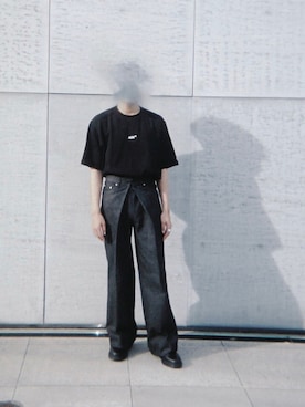 「ADER error（アーダーエラー）のアイテム」を使った、ゆうきさん（メンズ・168cm）の夏コーディネート