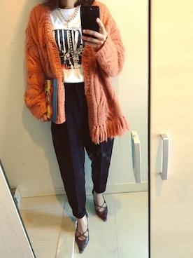 emicoさん（レディース・156cm）の秋コーディネート