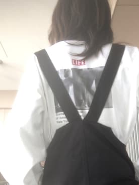 「Ameri（アメリ）のアイテム」を使った、emicoさん（レディース・156cm）の冬コーディネート
