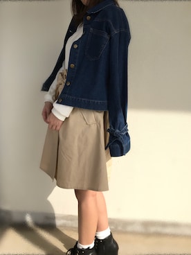 たろち。さん（レディース・152cm）の春コーディネート