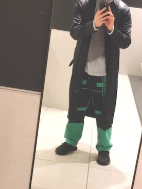 「Wales Bonner」｜「アイテム（ジャケット/アウター）」を使った、リウさん（メンズ・173cm）の春コーディネート