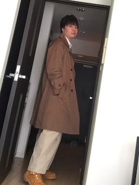 「JOINT WORKS（ジョイントワークス）のアイテム（ジャケット/アウター）」を使った、Yokota  Hiroshiさん（メンズ・174cm）の春コーディネート