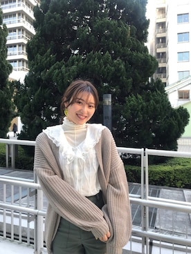 naoさん（レディース・163cm）の冬コーディネート