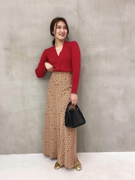 naoさん（レディース・163cm）の冬コーディネート