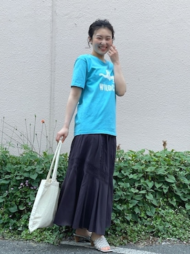 「MIXTA（ミクスタ）のアイテム」を使った、naoさん（レディース・163cm）の春コーディネート