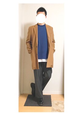 「TRANS CONTINENTS（トランスコンチネンツ）のアイテム（ジャケット/アウター）」を使った、hiro_wearさん（メンズ・178cm）の冬コーディネート