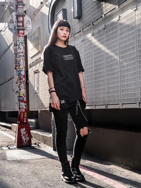 「TAKI（タキ）のアイテム」を使った、Hedvaさん（レディース・158cm）の秋コーディネート