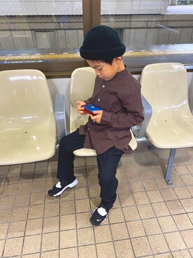 「BEAUTY&YOUTH UNITED ARROWS(ビューティーアンドユースユナイテッドアローズ)のアイテム」を使った、aik♡mama♛さん(キッズ・110cm)の秋コーディネート