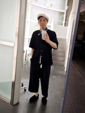 「JUNRED（ジュンレッド）のアイテム（PC・スマホグッズ/家電）」を使った、fuzeeさん（メンズ・175cm）の夏コーディネート