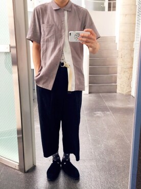 「アイテム（その他）」を使った、fuzeeさん（メンズ・175cm）の夏コーディネート