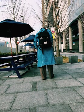 「JUNRED（ジュンレッド）のアイテム（その他アウター）」を使った、fuzeeさん（メンズ・175cm）の冬コーディネート
