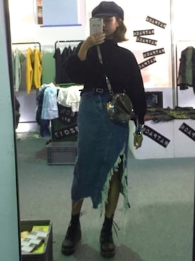 「fashionweek」｜amo🧠さん（レディース・163cm）の冬コーディネート