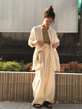 yuuuniiさん（レディース・160cm）の夏コーディネート