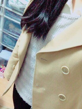 「アイテム（ダッフルコート）」を使った、ありさん（レディース・155cm・10代）の冬コーディネート