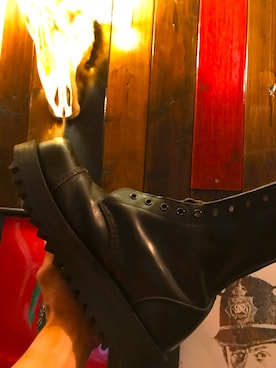 「カスタム」｜「アイテム（ブーツ）」を使った、Yotsuさん（メンズ・166cm）の秋コーディネート