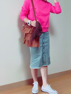 junjunさん（レディース・162cm）の秋コーディネート