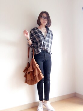 junjunさん（レディース・162cm）の秋コーディネート