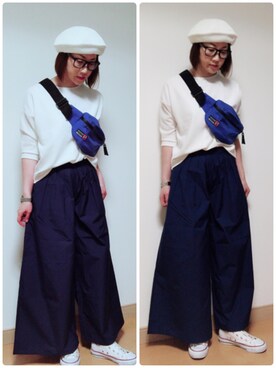 junjunさん（レディース・162cm）の春コーディネート