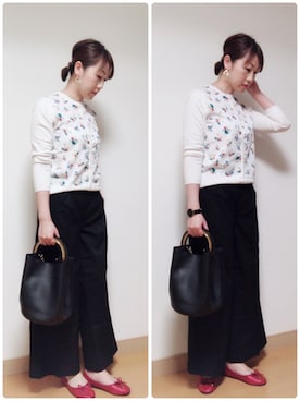 junjunさん（レディース・162cm）の春コーディネート