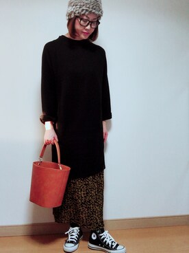 junjunさん(レディース・162cm)の冬コーディネート