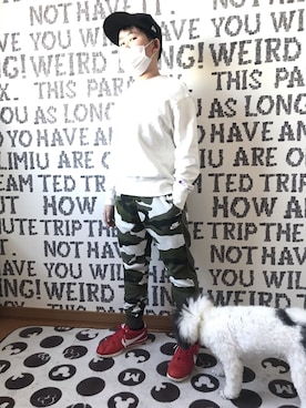 junjunさん（レディース・162cm）の冬コーディネート