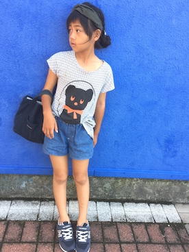 cokyouiさん（キッズ・126cm）の夏コーディネート
