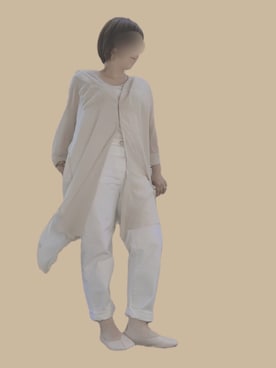 「UNIQLOコーデ」｜「アイテム（スリッポン）」を使った、はらさん（レディース・146cm）の春コーディネート