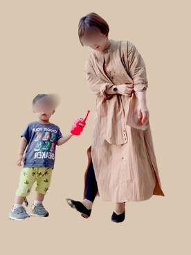 「ちびっこ」｜はらさん（レディース・146cm）の春コーディネート