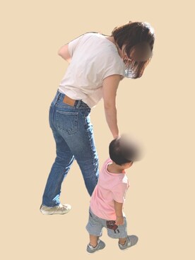 「ちびっこ」｜はらさん（レディース・146cm）の春コーディネート