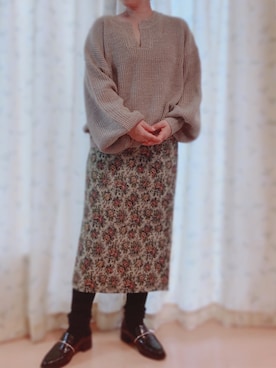 「DAIS-Y（デイジー）のアイテム」を使った、はらさん（レディース・147cm）の冬コーディネート