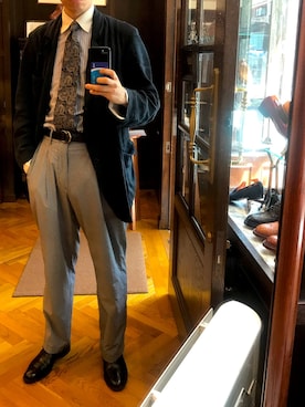 「Tricker's（トリッカーズ）のアイテム」を使った、DAさん（メンズ・170cm）の夏コーディネート