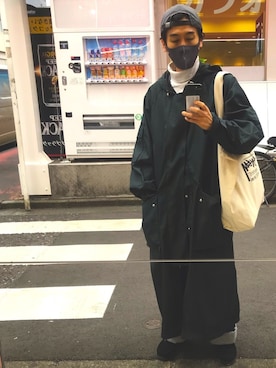 「STUSSY（ステューシー）のアイテム」を使った、DAさん（メンズ・170cm）の秋コーディネート