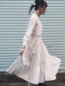 「ABITOKYO（アビトーキョー）のアイテム」を使った、ガ〜さん（レディース・162cm）の春コーディネート