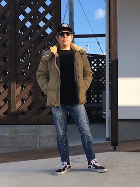 だっちんさん（メンズ・173cm）の冬コーディネート