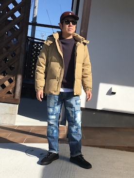 だっちんさん（メンズ・173cm）の冬コーディネート