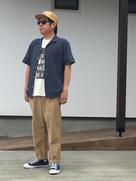 だっちんさん（メンズ・173cm）の夏コーディネート