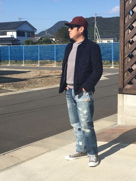 だっちんさん(メンズ・173cm)の冬コーディネート